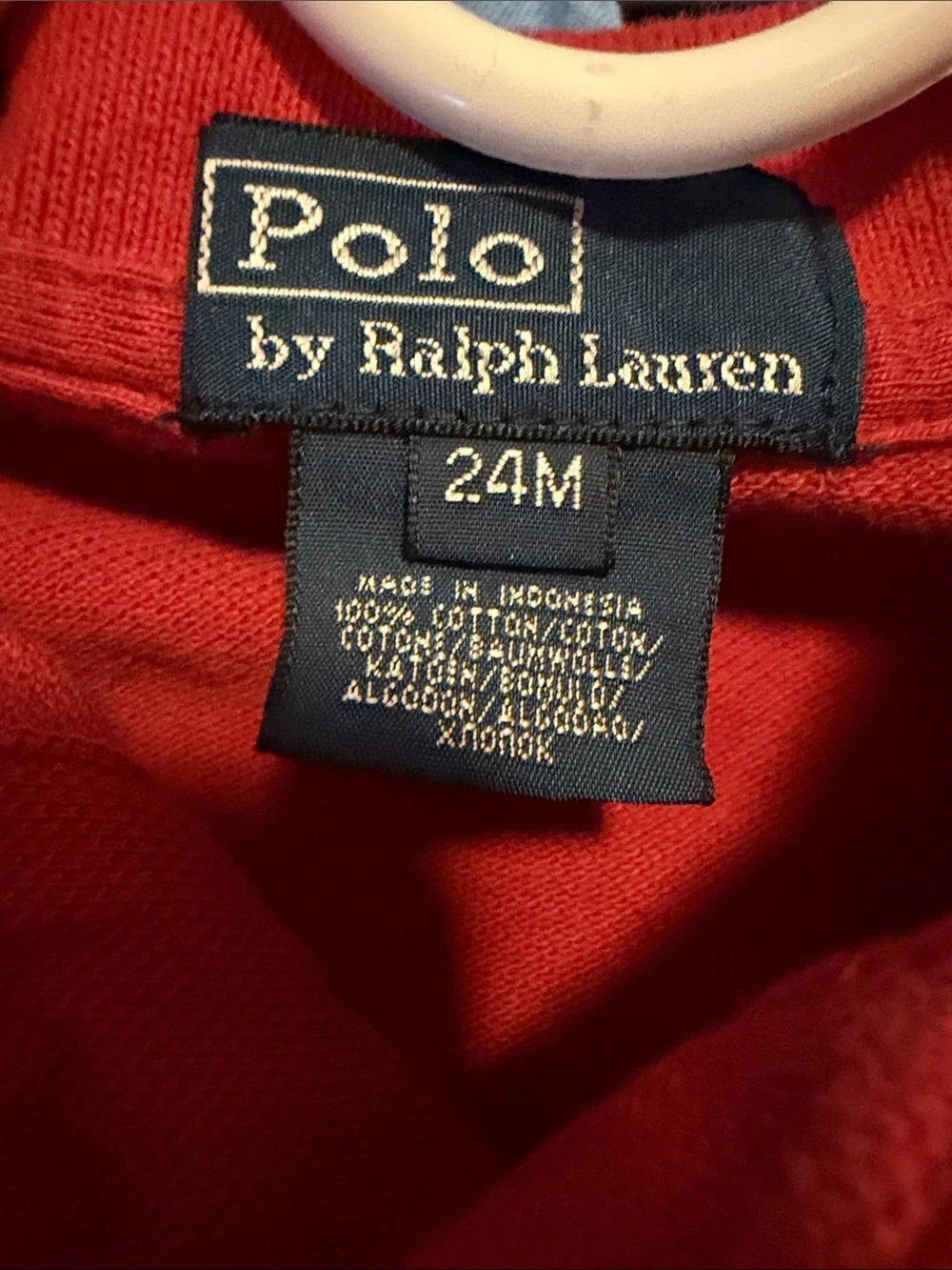 Polo by Ralph Lauren Red Toddler Polo with Blue Pony
